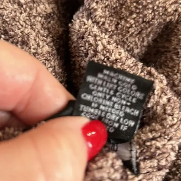 Mercer & Madison brown long sleeve open cardigan with one button Size L - Picture 8 of 8